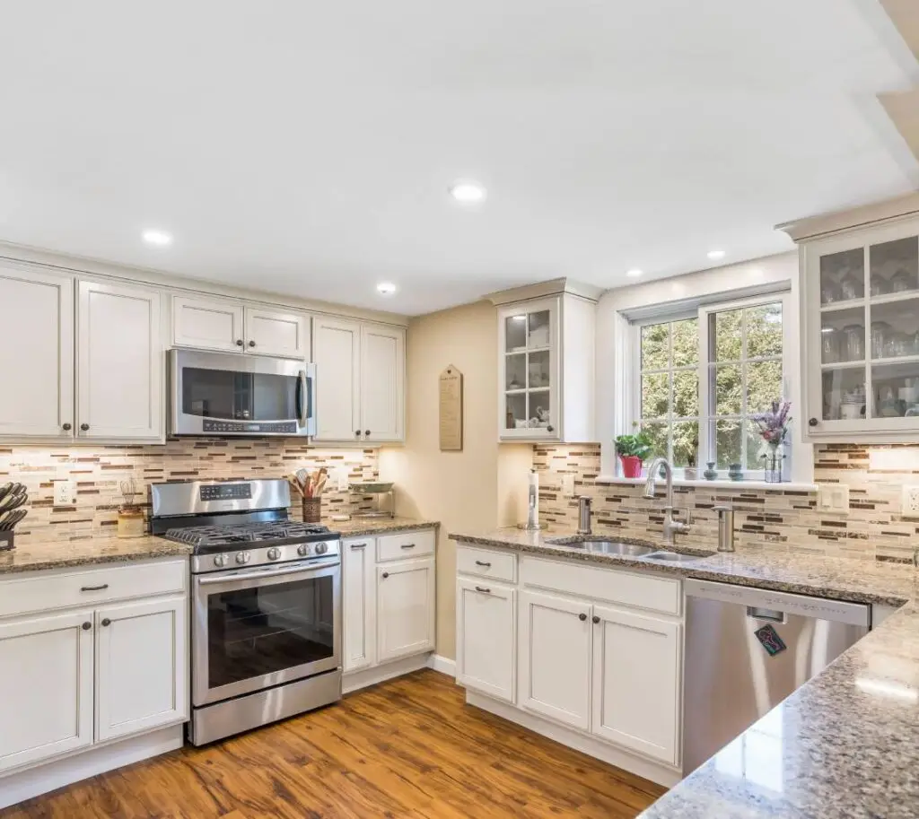 Custom cabinetry.